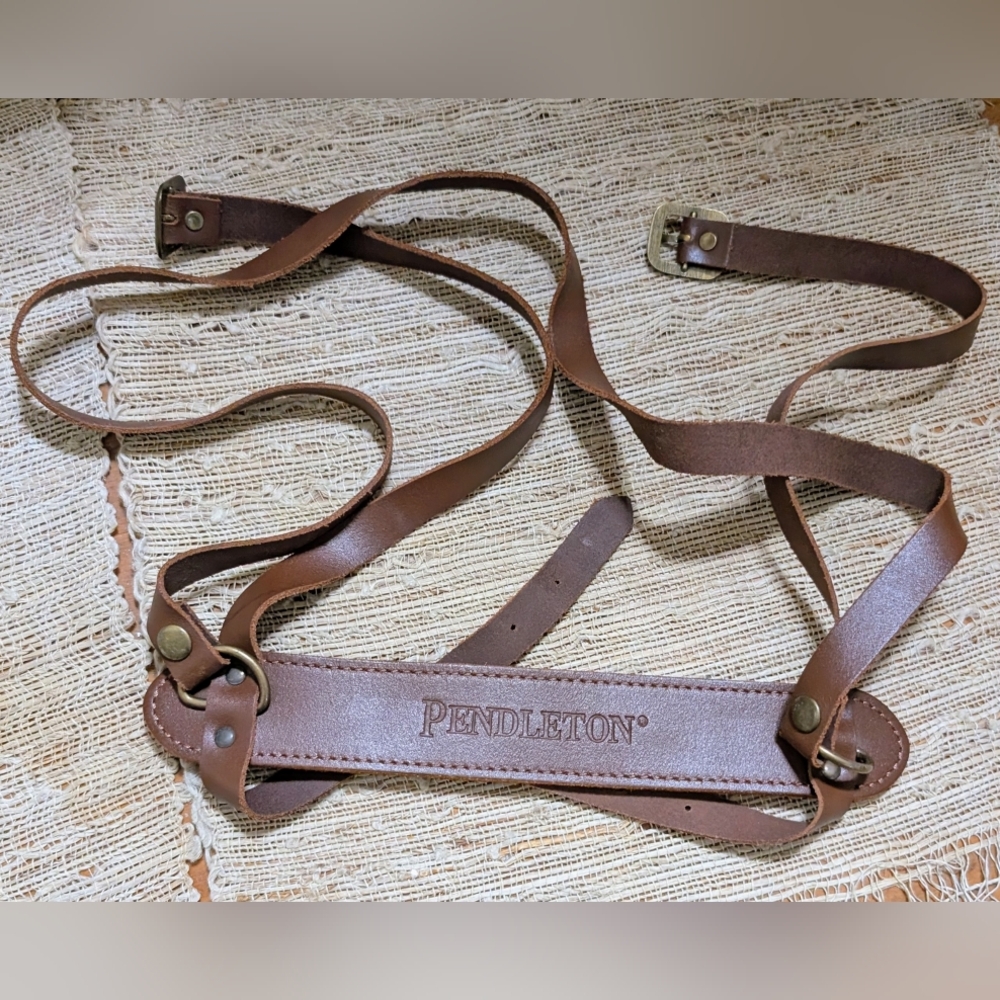 Pendleton Leather Blanket Harness